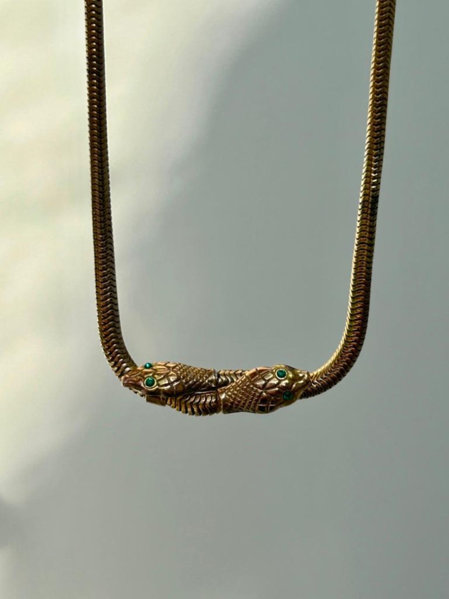 Double Headed Snake Necklace - Image 7 of 7