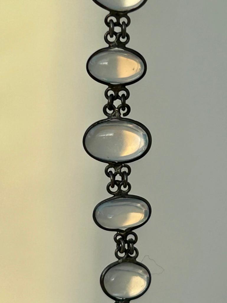 Antique Moonstone Bracelet - Image 6 of 8