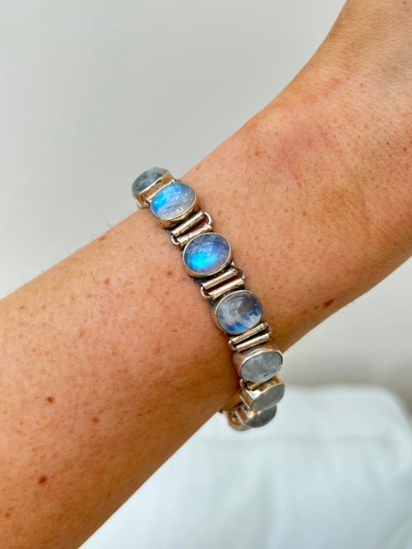 Chunky Moonstone Bracelet