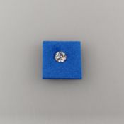 Loser natürlicher Diamant - Gewicht 0,50 ct., runder Brillantschliff, Farbe: E, Reinheit: I1, Maße: