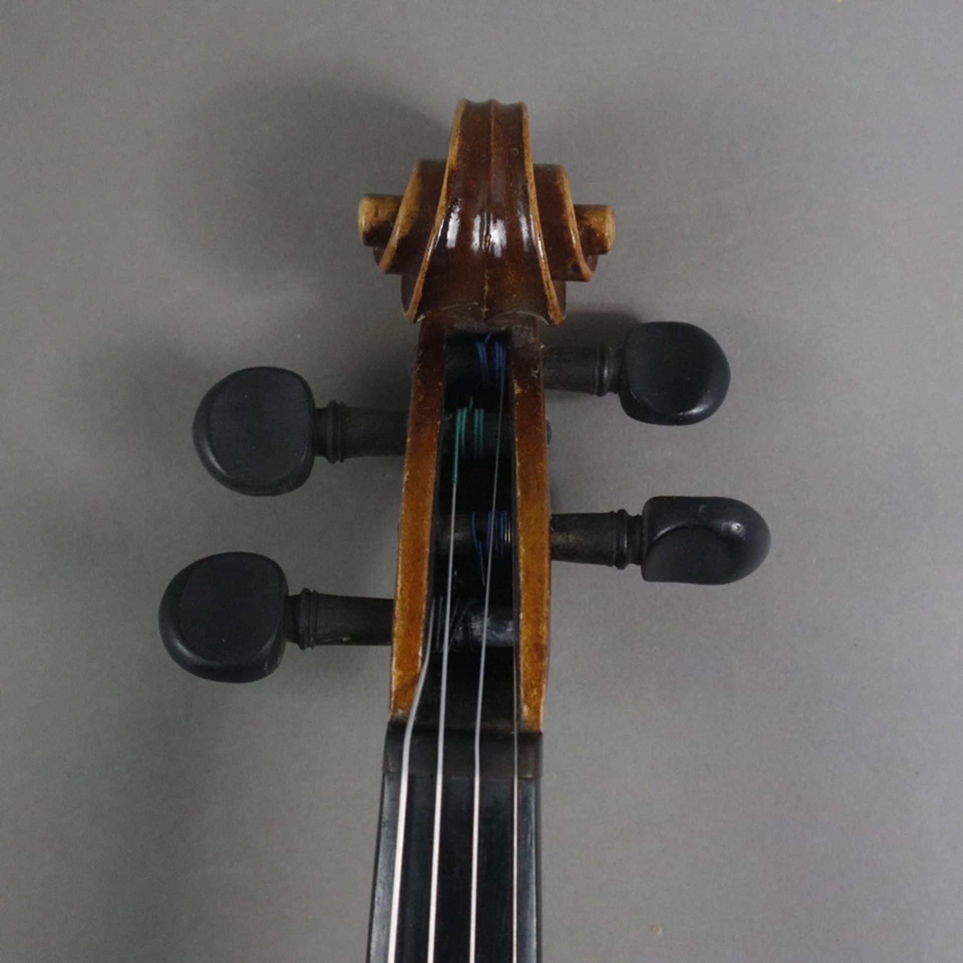 Alte deutsche Geige - 4/4 Größe, Schuster und Co, Markneuenkirchen, Baujahr 1941, auf  - Bild 4 aus 13