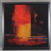 Tomin, Nikola (zeitgenössischer deutscher Künstler) - Ohne Titel, 2001, Öl auf Leinwand, unten rech