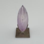 Kleine Amethyst-Skulptur "Imagination" - ATELIER MUNSTEINER, Stipshausen (nahe Idar-Oberstein), nav