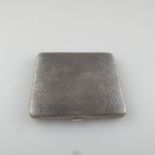 Zigarettenetui - deutsch, Anfang 20. Jh., 800er Silber, gestempelt: Halbmond, Krone, 800, KK, struk