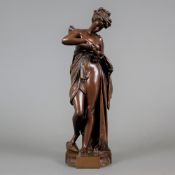 Carrier, Auguste Joseph (Paris 1797 - 1875, französischer Bildhauer, Zeichner u. Maler) - Nymphe, B