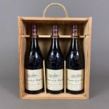 Weinkonvolut - 3 Flaschen 1986 Domaine de la Roquette, Châteauneuf-du-Pape, Rhône, France, 750 ml,