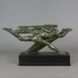 Bazzoni, Alberto (1889 Parma -1973 Mailand, italienische Bildhauer) - Allegorie der Geschwindigkeit