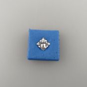Loser Diamant von 1,05 ct. mit Lasersignatur -Labor-Diamant von sehr guter Qualität, Gewicht 1,05 c