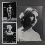 Konvolut: Drei Fotografien von Maria Callas - s/w Fotografien, verso handschriftlich bezeichnet "La