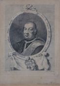 Brotti, Carlo -18.Jh.- Portrait Papst Pius VI. „PIUS VI. alias Jo. Angelo Braschi dictus S.K.Eccl.P