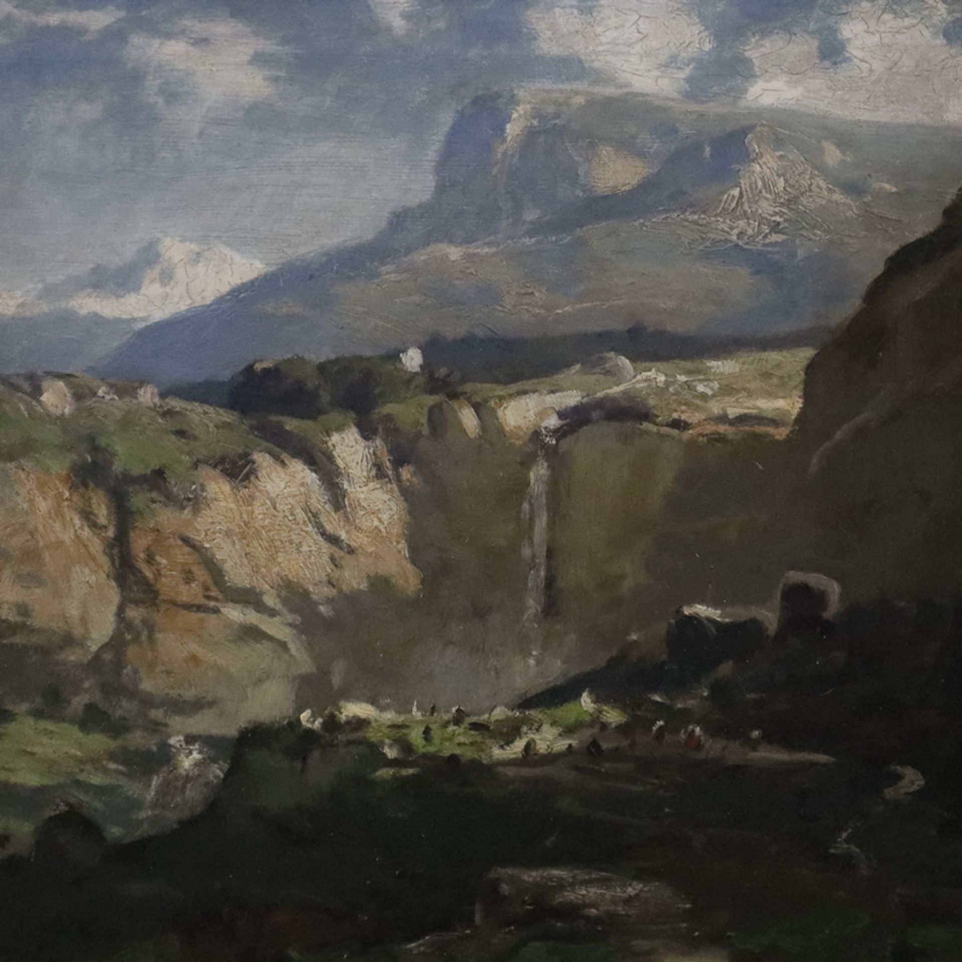 Willroider, Ludwig (1845 Villach -1910 Bernried am Starnberger See, österreichischer Landschaftsmal - Image 3 of 10