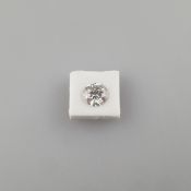 Loser Diamant von 2,01 ct. mit Lasersignatur - Labor-Brillant von ausgezeichneter Qualität, runder 