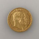 Goldmünze 20 Mark 1873 - Deutsches Kaiserreich, Wilhelm II Deutscher Kaiser König v. Preußen, 900/0