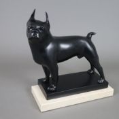 Pompon, François (1855-1933, nach) - "Toy, Boston-Terrier", posthumer Guss im Wachsausschmelzverfah