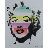 Warhol, Andy (1928 Pittsburgh - 1987 New York, nach) - " Marilyn", Farboffsetlithografie auf Arches