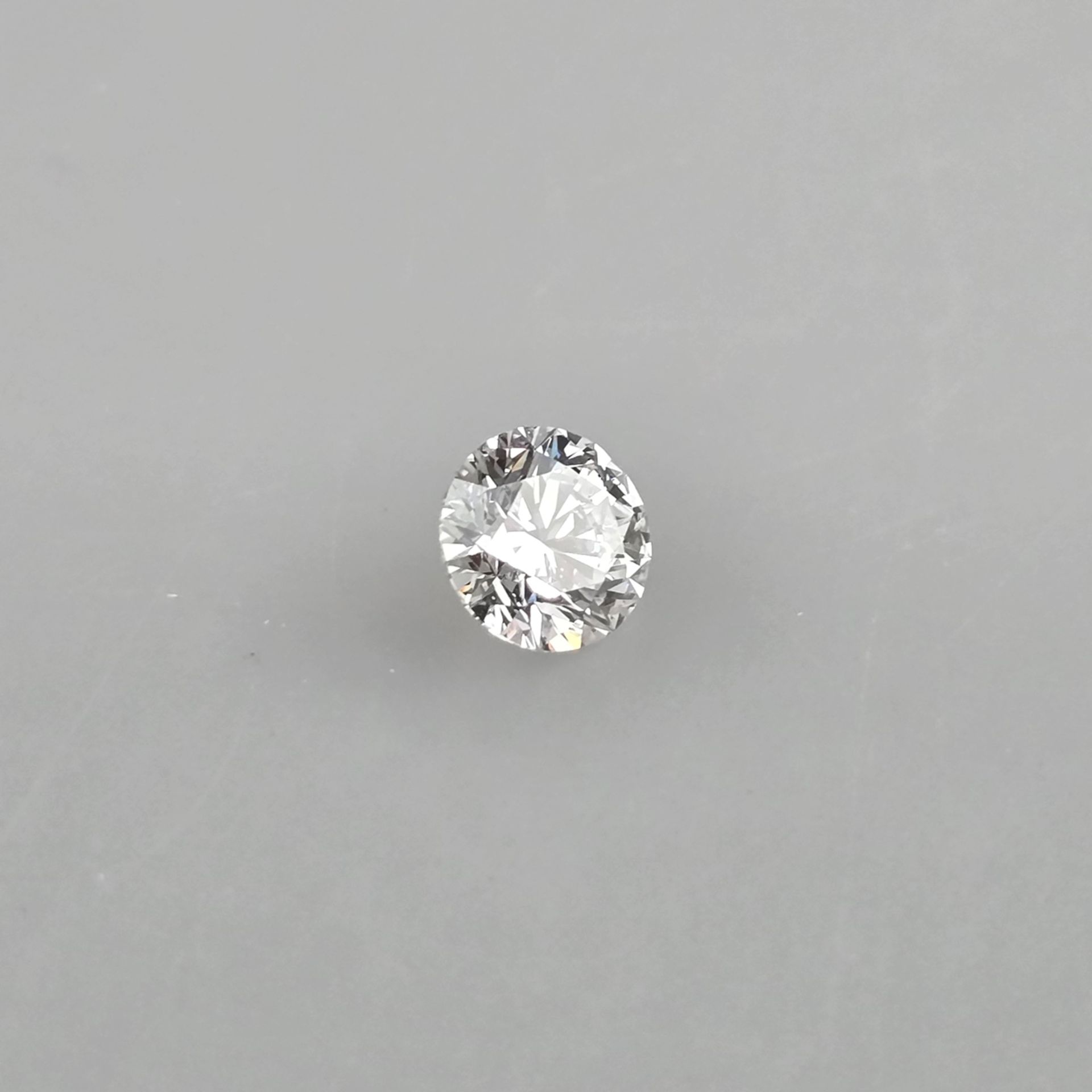 Loser Diamant von 2,00 ct. mit Lasersignatur - Labor-Brillant von exzellenter Qualität, Gewicht 2,0 - Bild 2 aus 8