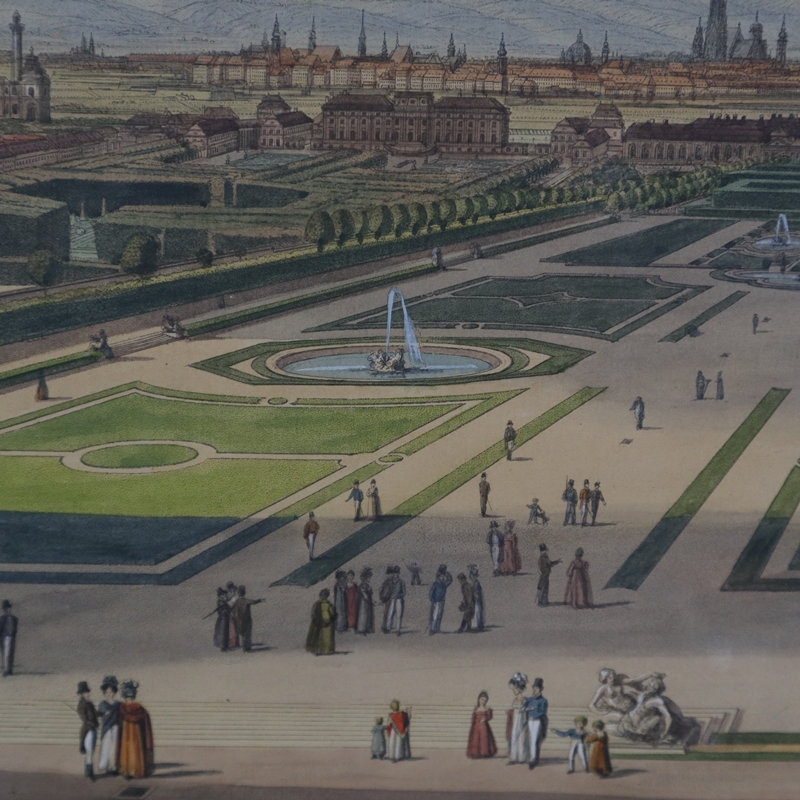 Schütz, Carl (1745-1800) - "Haupt Ansicht der Residenzstadt Wien, und des grösten Theils ihrer Vors - Image 4 of 11