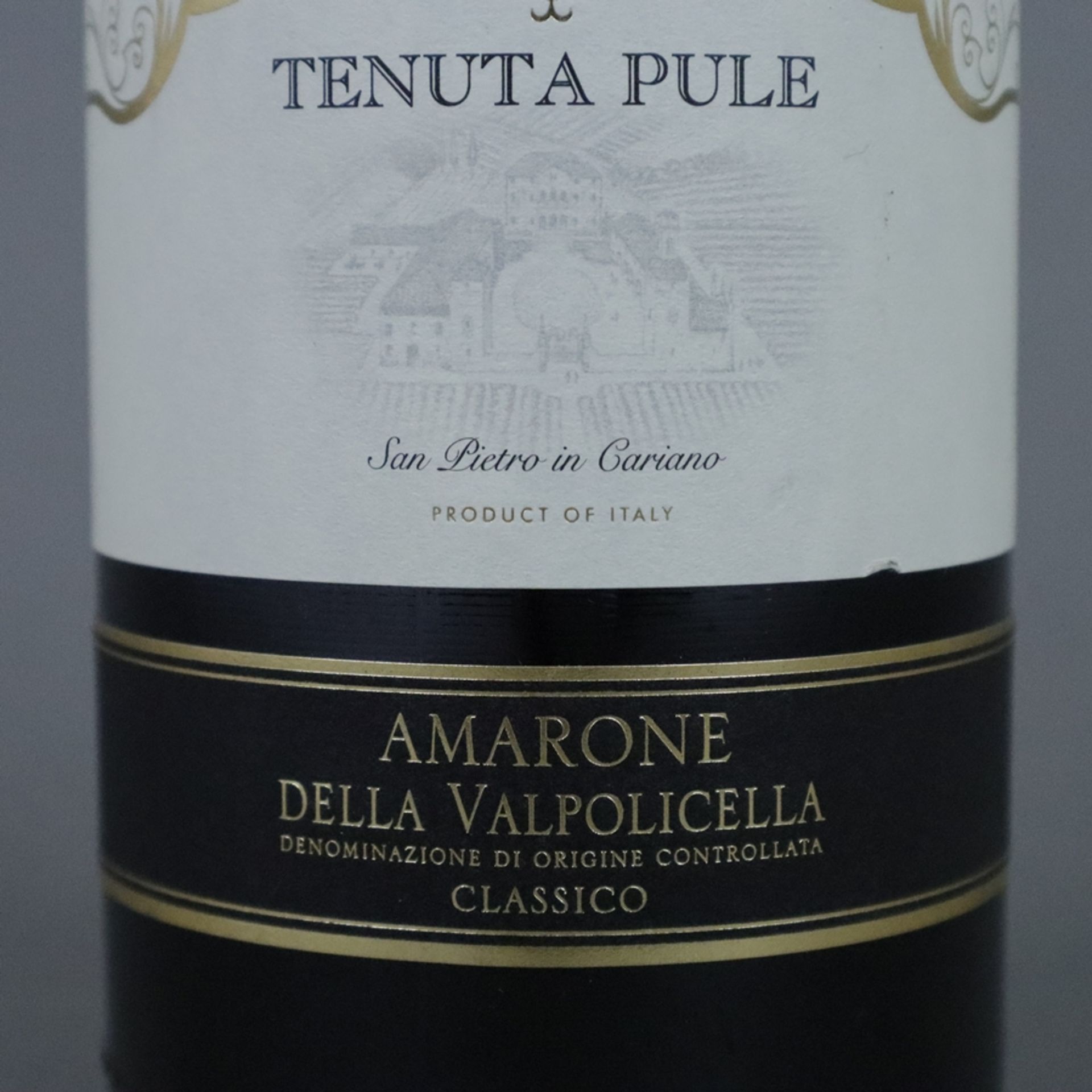 Wein - 2009 Tenuta Pule Amarone della Valpolicella Classico DOCG, Italien, 750 ml, Füllstand: Botto - Bild 4 aus 6