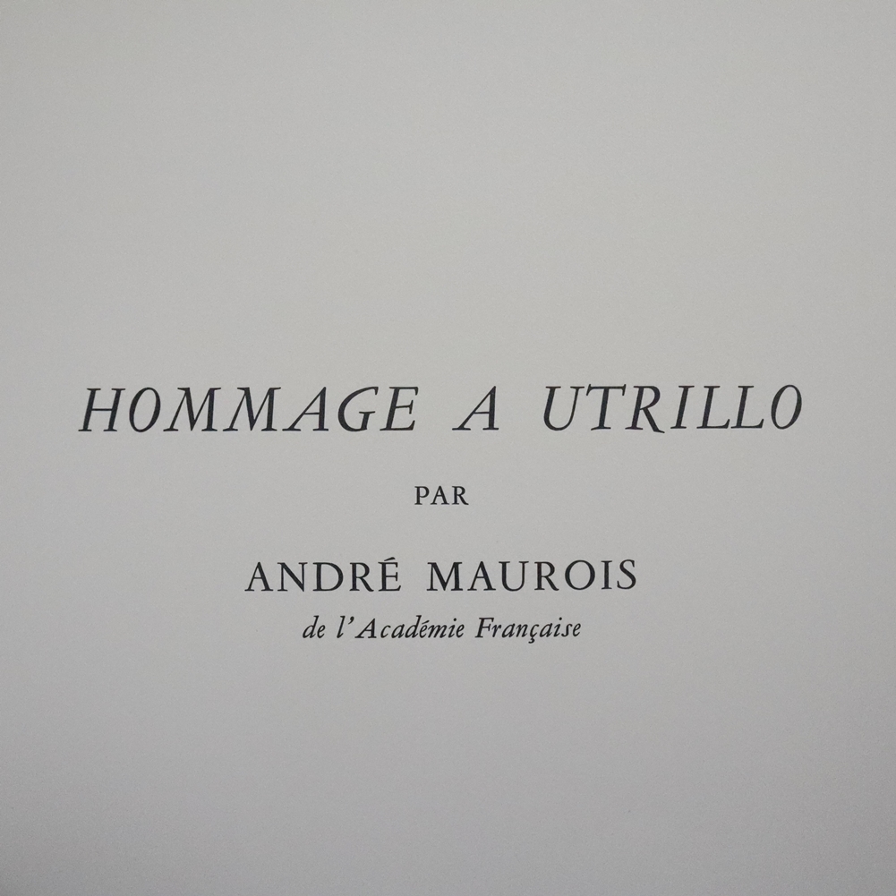 Utrillo, Maurice (1883 Paris - 1955 Dax) - Mappenwerk "Maurice Utrillo. V.", herausgegeben von ‎Jos - Image 7 of 13