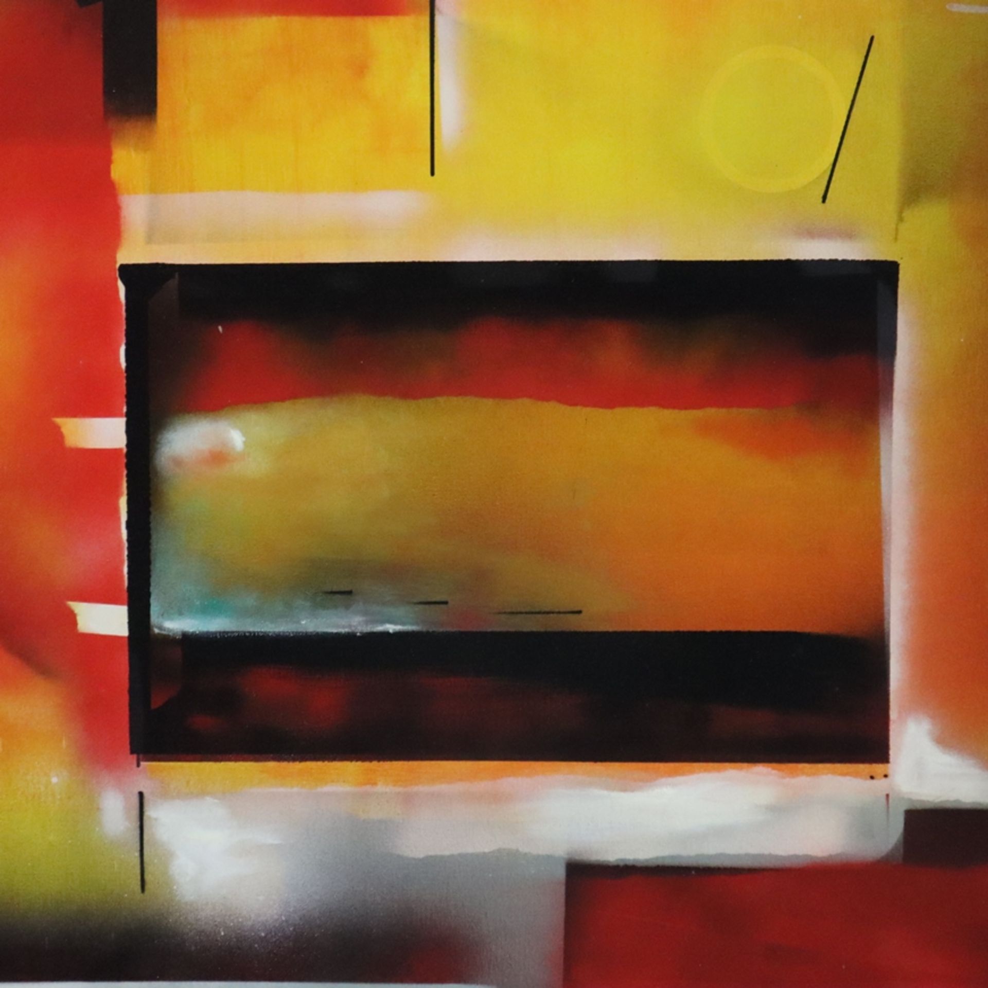 Tomin, Nikola (zeitgenössischer deutscher Künstler) - Ohne Titel, 2001, Öl auf Leinwand, aus der Se - Bild 3 aus 6