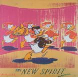 Warhol, Andy (1928 Pittsburgh - 1987 New York, nach) - "The New Spirit/Donald Duck", Granolithograp