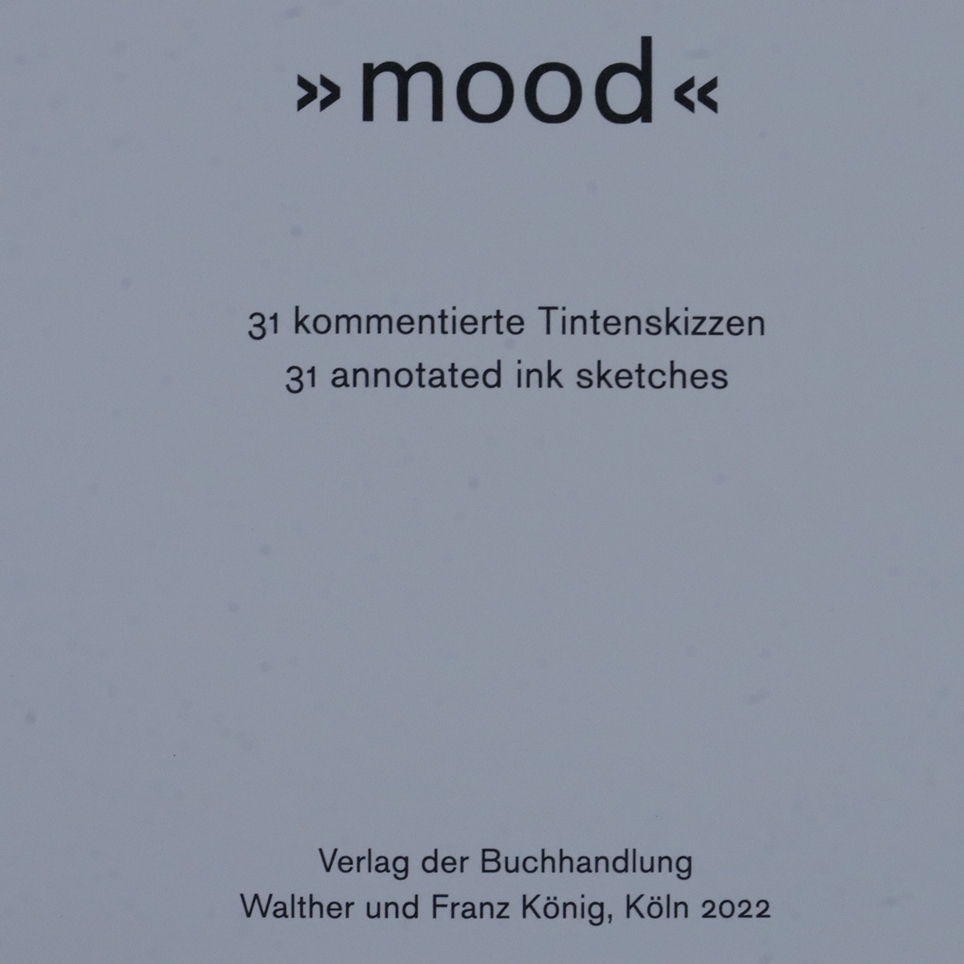 Richter, Gerhard (*1932 Dresden) - "Mood", Buch mit 31 kommentierten Tintenskizzen, 1 von 90 handsi - Image 2 of 8