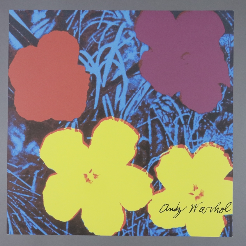 Warhol, Andy (1928 Pittsburgh - 1987 New York, nach) - "Flowers", 9 Granolithographien in verschied - Image 5 of 9