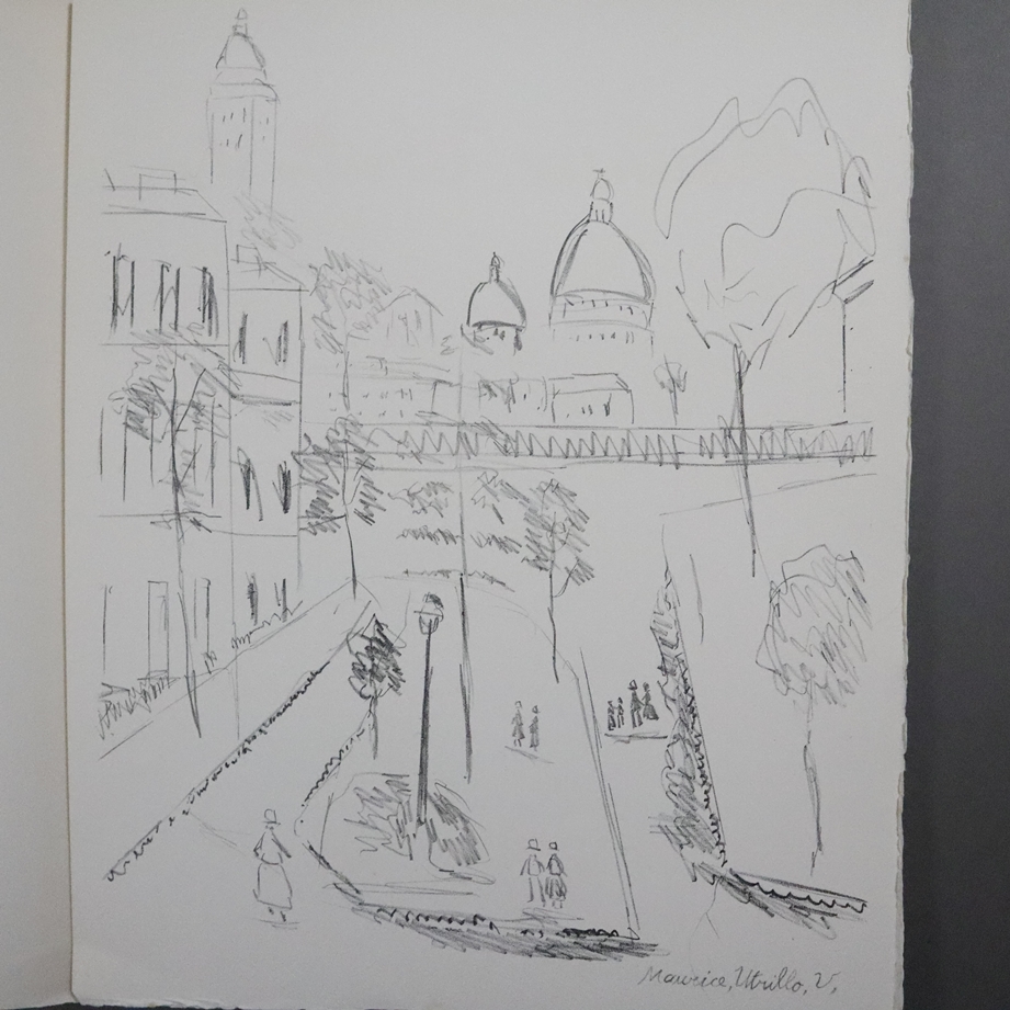 Utrillo, Maurice (1883 Paris - 1955 Dax) - Mappenwerk "Maurice Utrillo. V.", herausgegeben von ‎Jos - Image 3 of 13