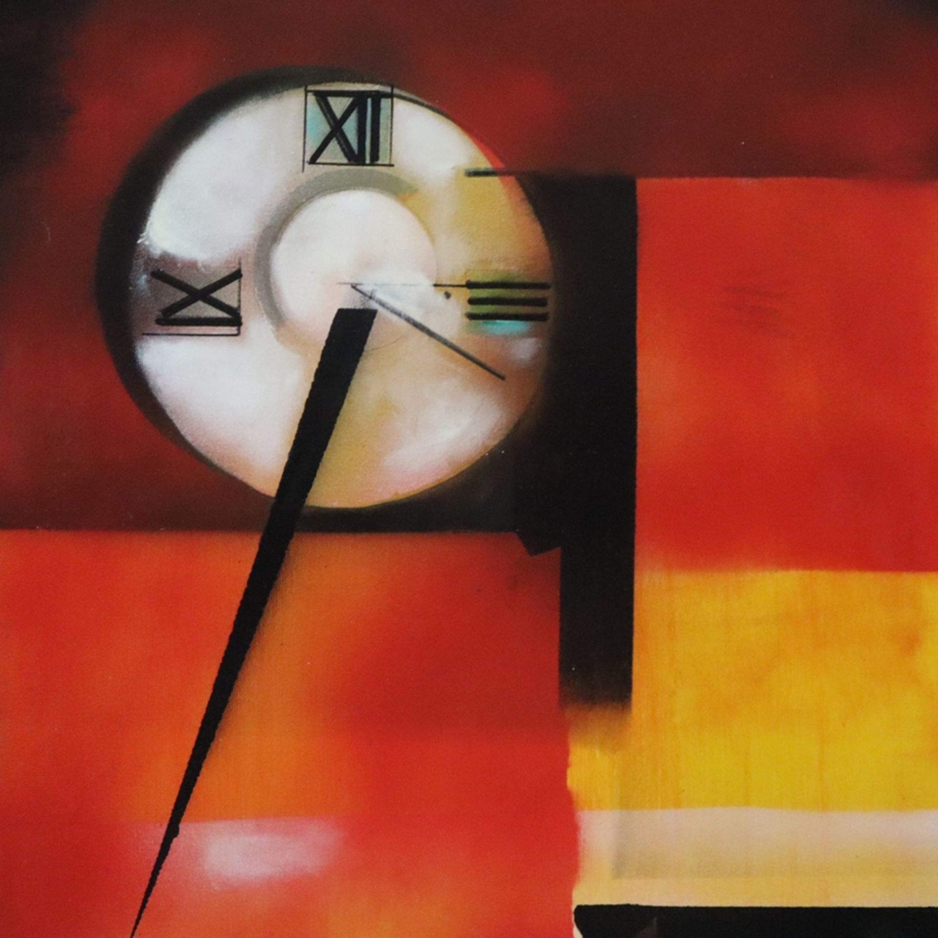 Tomin, Nikola (zeitgenössischer deutscher Künstler) - Ohne Titel, 2001, Öl auf Leinwand, aus der Se - Bild 2 aus 6