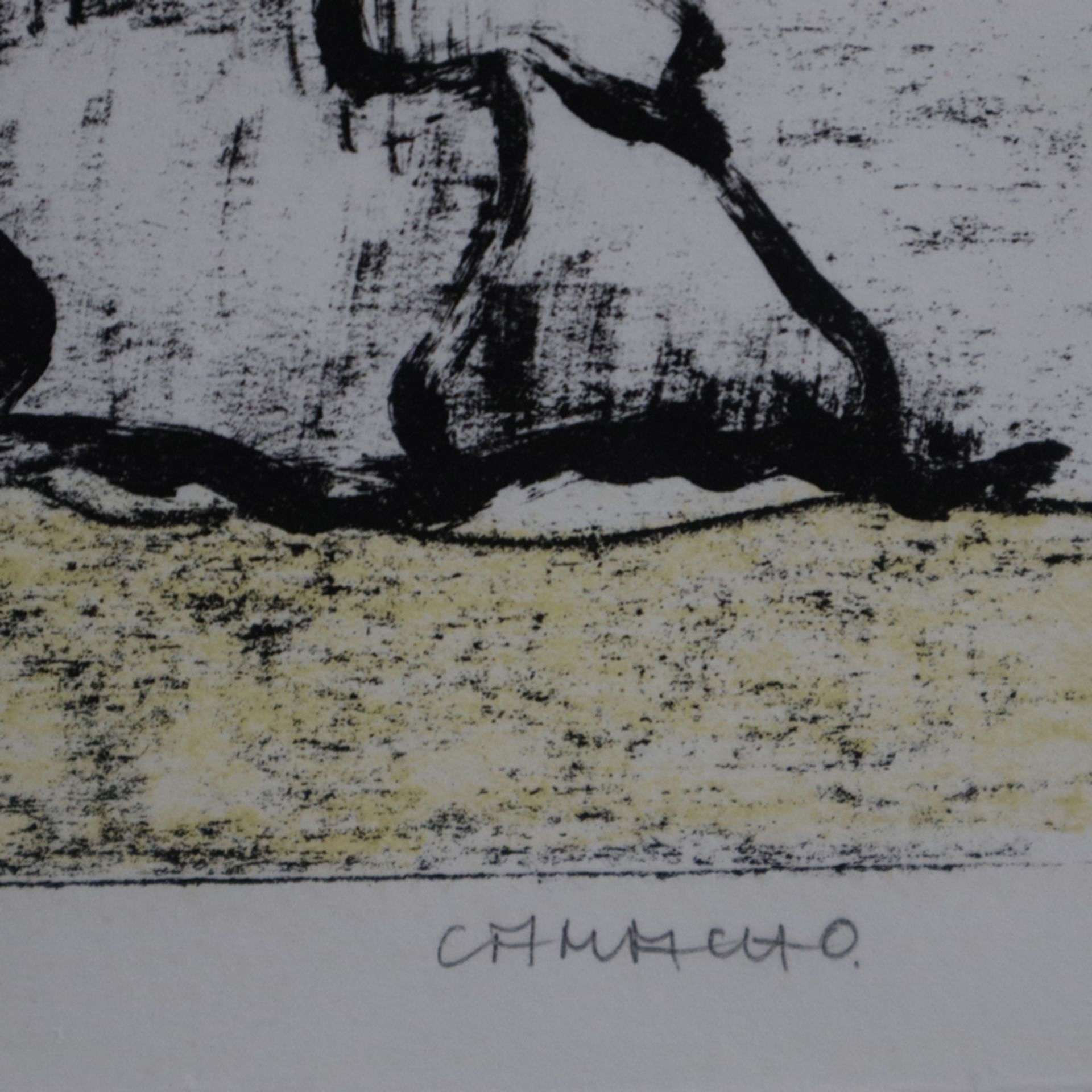 Camacho, Jorge (1934 Havanna - 2011 Paris) - Blatt aus "El círculo de Piedra" (1971), Original Lith - Bild 6 aus 6