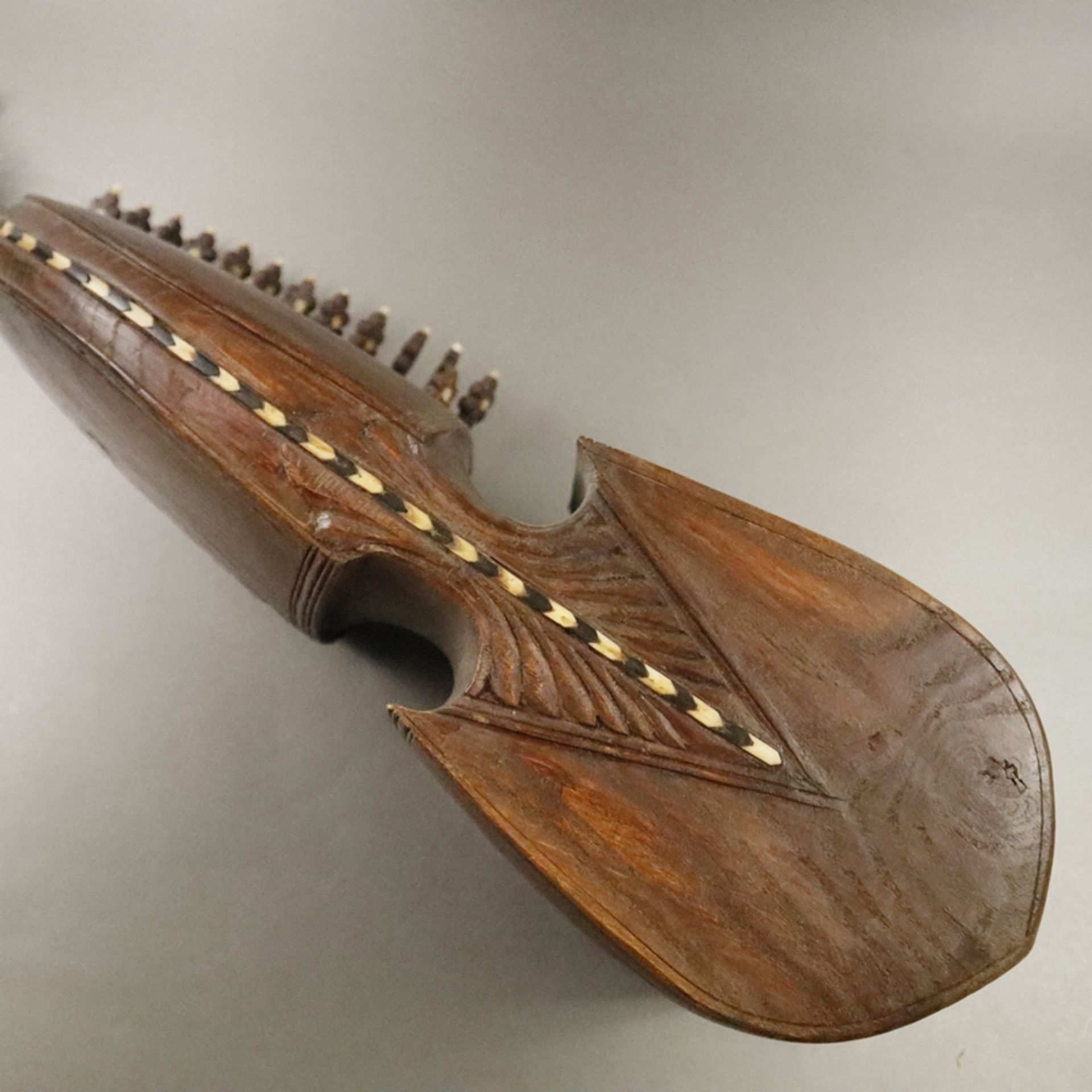 Afghanische Schalenhalslaute - sogenannter Rubab, 19./20. Jh., traditionelles Saiteninstrument, tai - Bild 8 aus 8