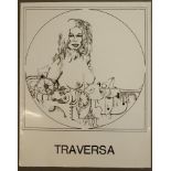 Traversa, Gregor (1941 Graz - 2007 ebenda) - Mappe mit vier Radierungen auf Bütten, Edition Monika