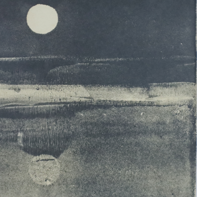 Richter, Gerhard (*1932 Dresden, nach) - Ohne Titel, Motiv aus „Elbe“, Offsetdruck nach einem Walze - Image 4 of 5