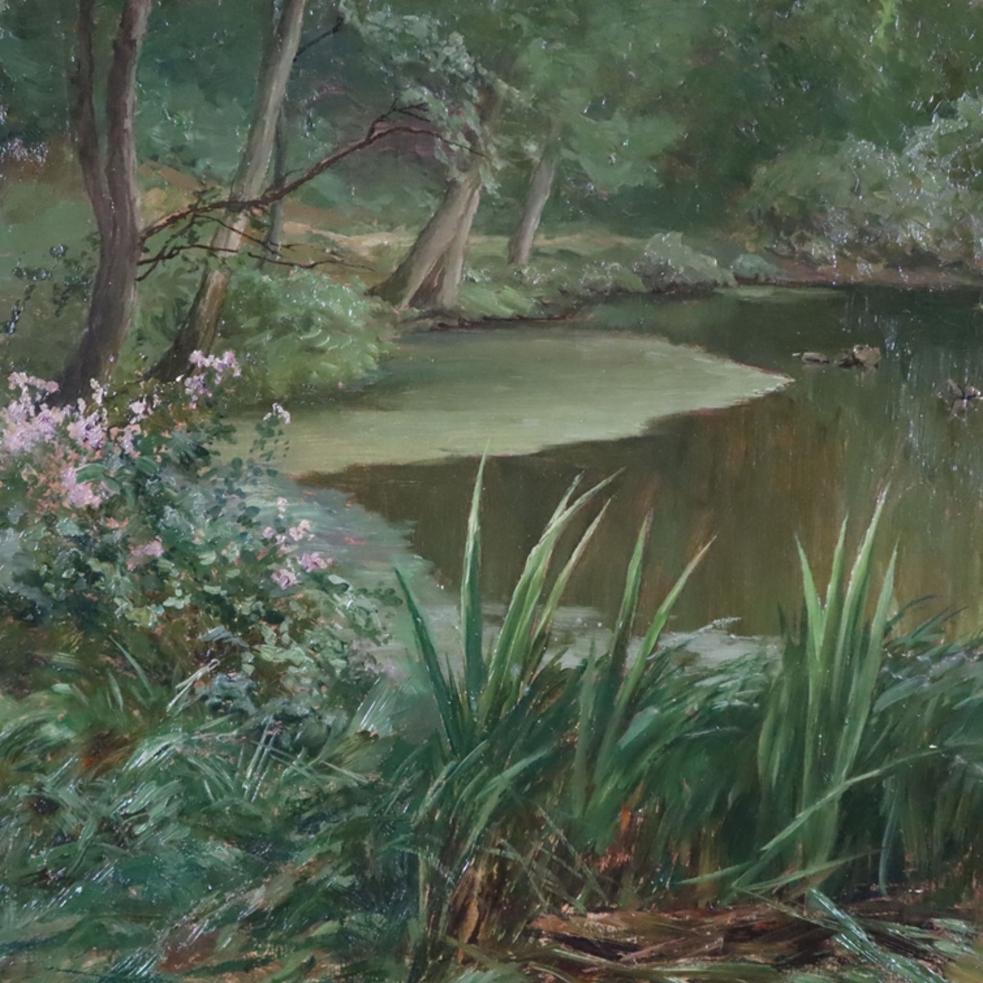 Böhmer, Heinrich d. Ä. (1852 -Düsseldorf- 1930/ renommierter deutscher Landschaftsmaler, Meistersch - Bild 4 aus 11