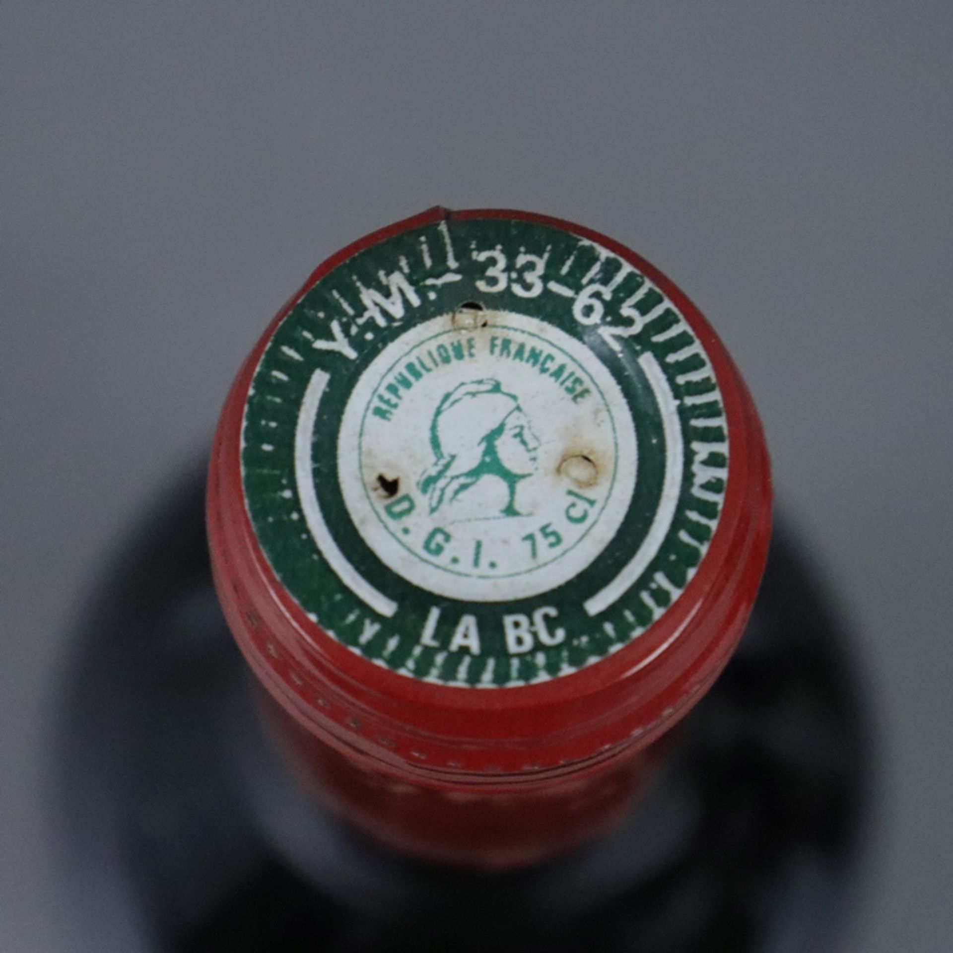 Weinkonvolut - 3 Flaschen 1987 Margaux, Marquise de Lassime, France, 75 cl, Füllstand: Top Shoulder - Bild 7 aus 7