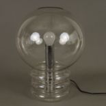 Große Space Age-Tischlampe "Moon Bulb" - Glashütte Limburg, um 1970/80, mundgeblasenes, leicht getö