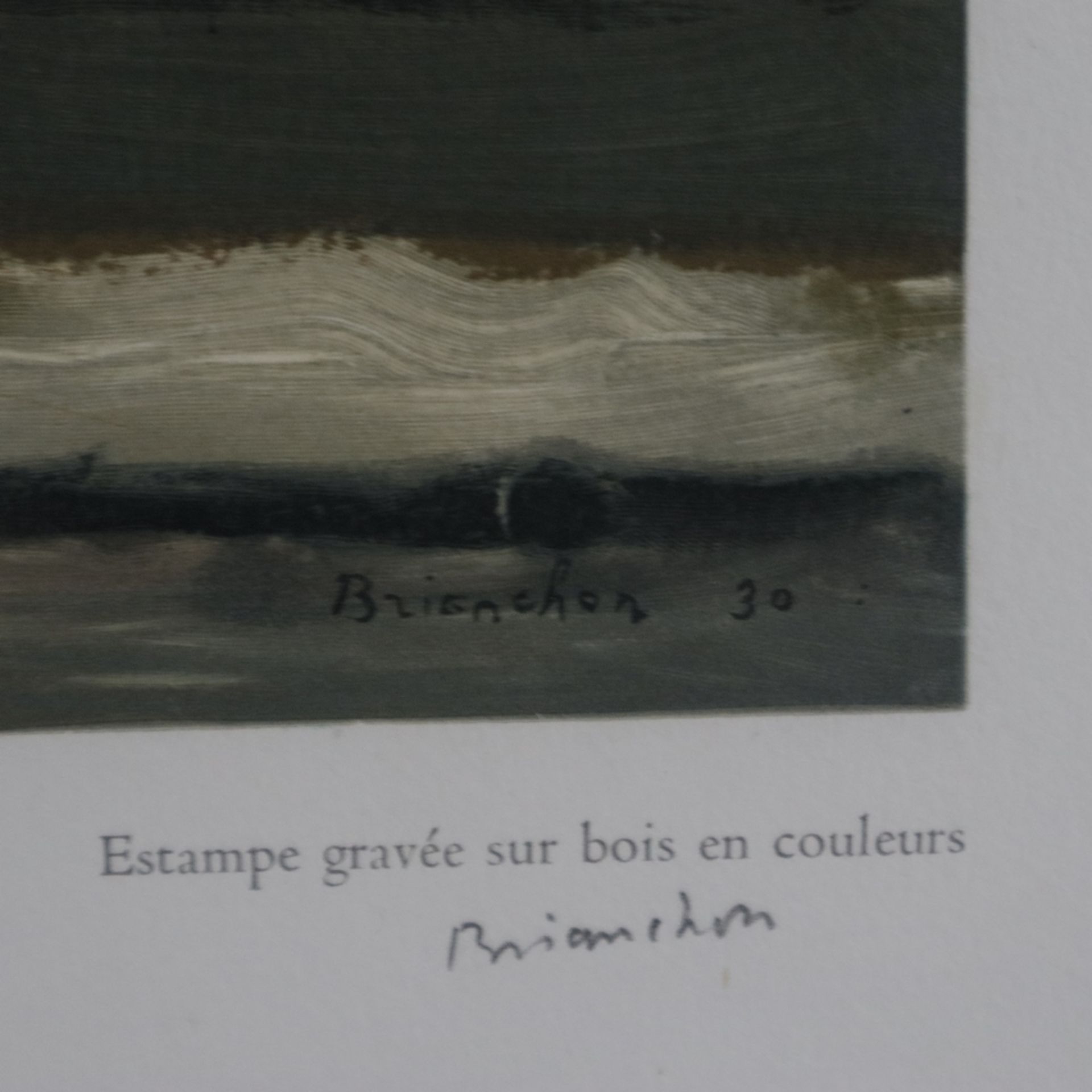 Braque / Brianchon - Zwei Farbholzschnitte aus Estampes Introduction de Robert Rey (1950), 1x Georg - Image 8 of 9