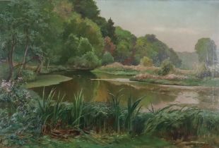 Böhmer, Heinrich d. Ä. (1852 -Düsseldorf- 1930/ renommierter deutscher Landschaftsmaler, Meistersch