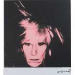 Warhol, Andy (1928 Pittsburgh - 1987 New York, nach) - " Self-Portrait", Farboffsetlithografie auf