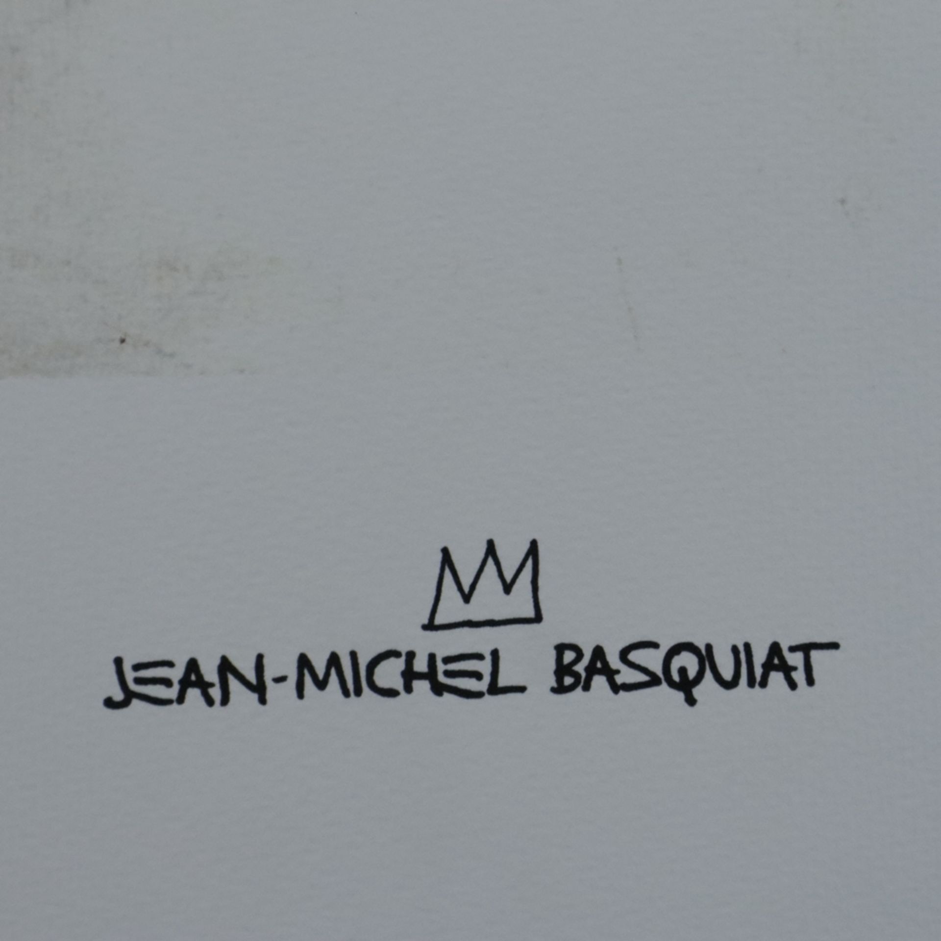 Basquiat, Jean-Michel (1960 New York City - 1988 ebenda, nach) - "Aurora", Farboffsetlithografie au - Bild 6 aus 7