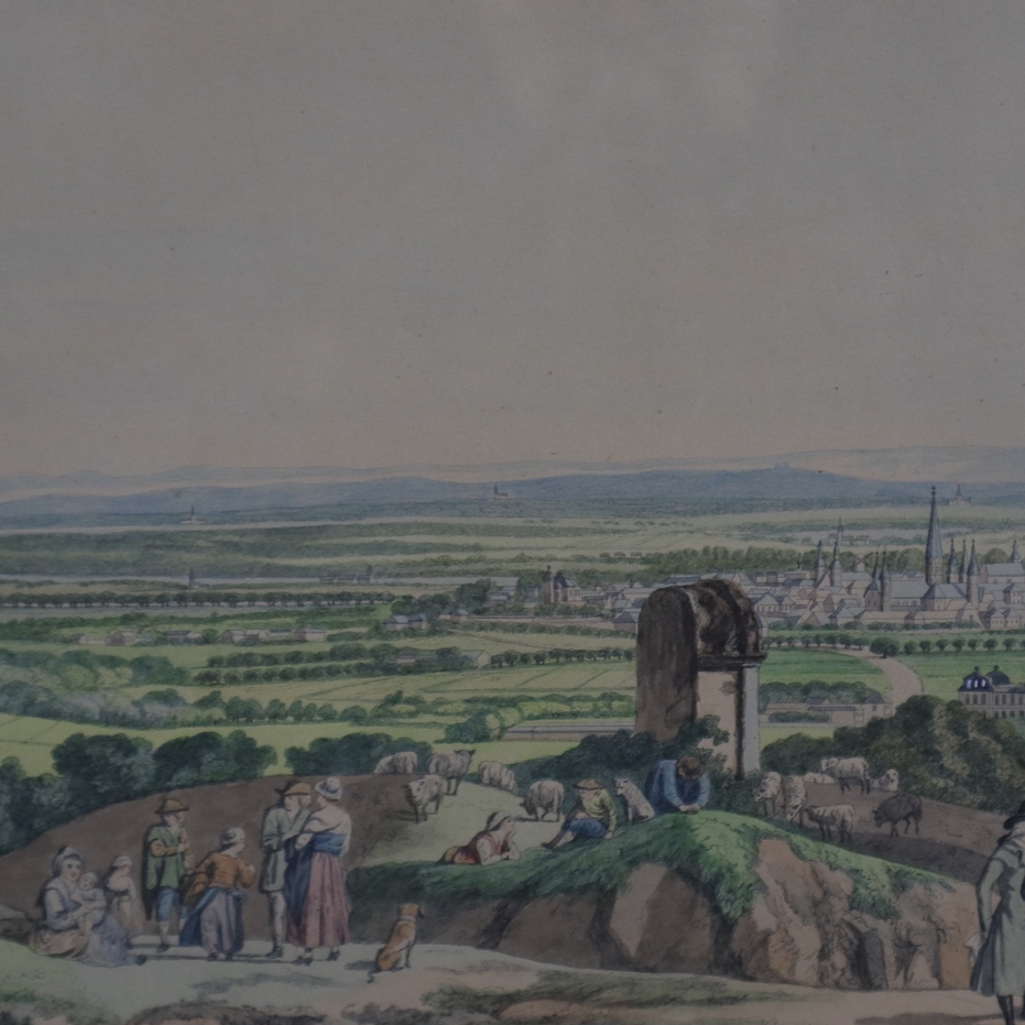 Ziegler, Johann (1749 Meiningen - 1802 Wien) - "Ansicht der Stadt und Gegend von Bonn - Vue de la V - Image 3 of 10