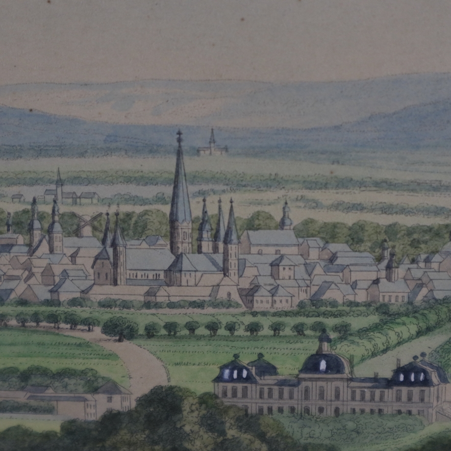 Ziegler, Johann (1749 Meiningen - 1802 Wien) - "Ansicht der Stadt und Gegend von Bonn - Vue de la V - Image 7 of 10