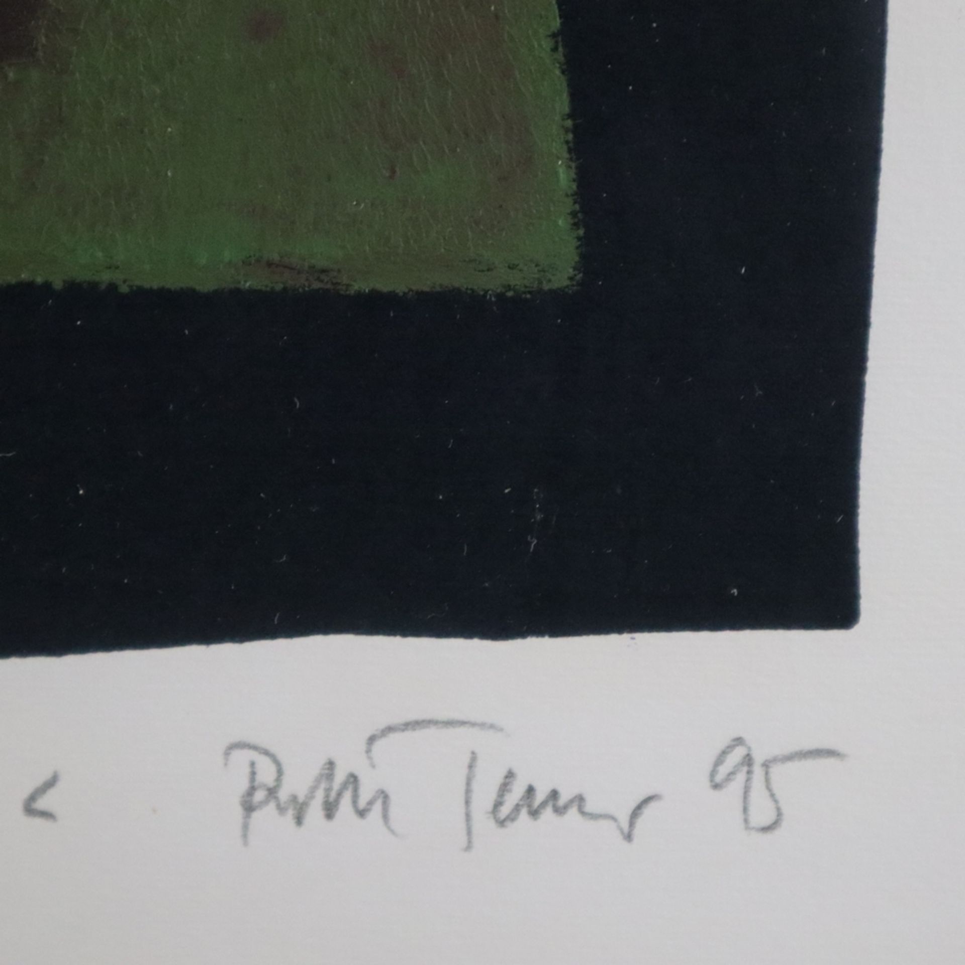 Tesmar, Ruth (*1951) - "Arche mit Mond", Farblithografie, 1995, unten mit Bleistift signiert, datie - Bild 5 aus 5