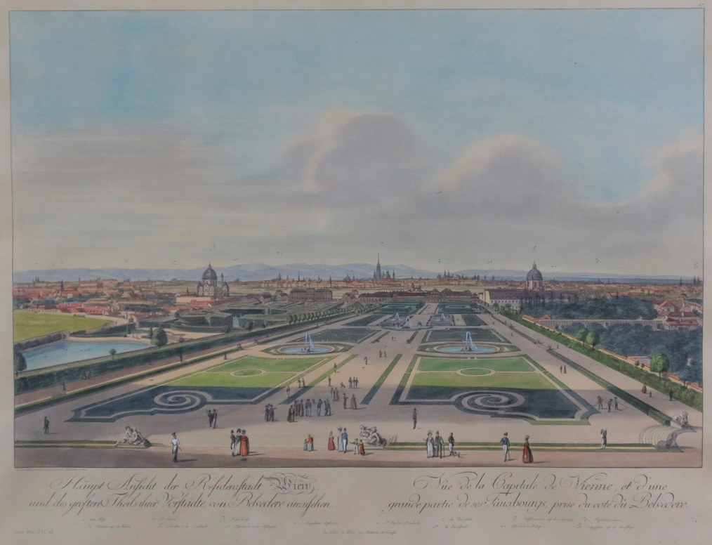 Schütz, Carl (1745-1800) - "Haupt Ansicht der Residenzstadt Wien, und des grösten Theils ihrer Vors