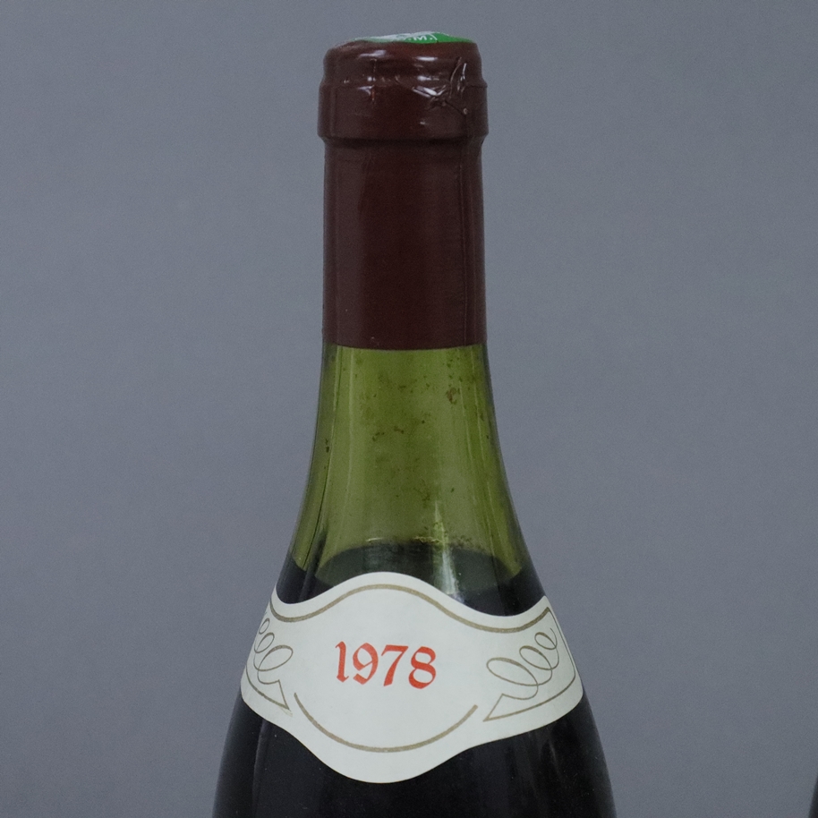 Weinkonvolut - 2 Flaschen 1978 + 2001, Domaine Valentin Bouchotte, Beaune 1er Cru, les Sizies, Fran - Image 2 of 7