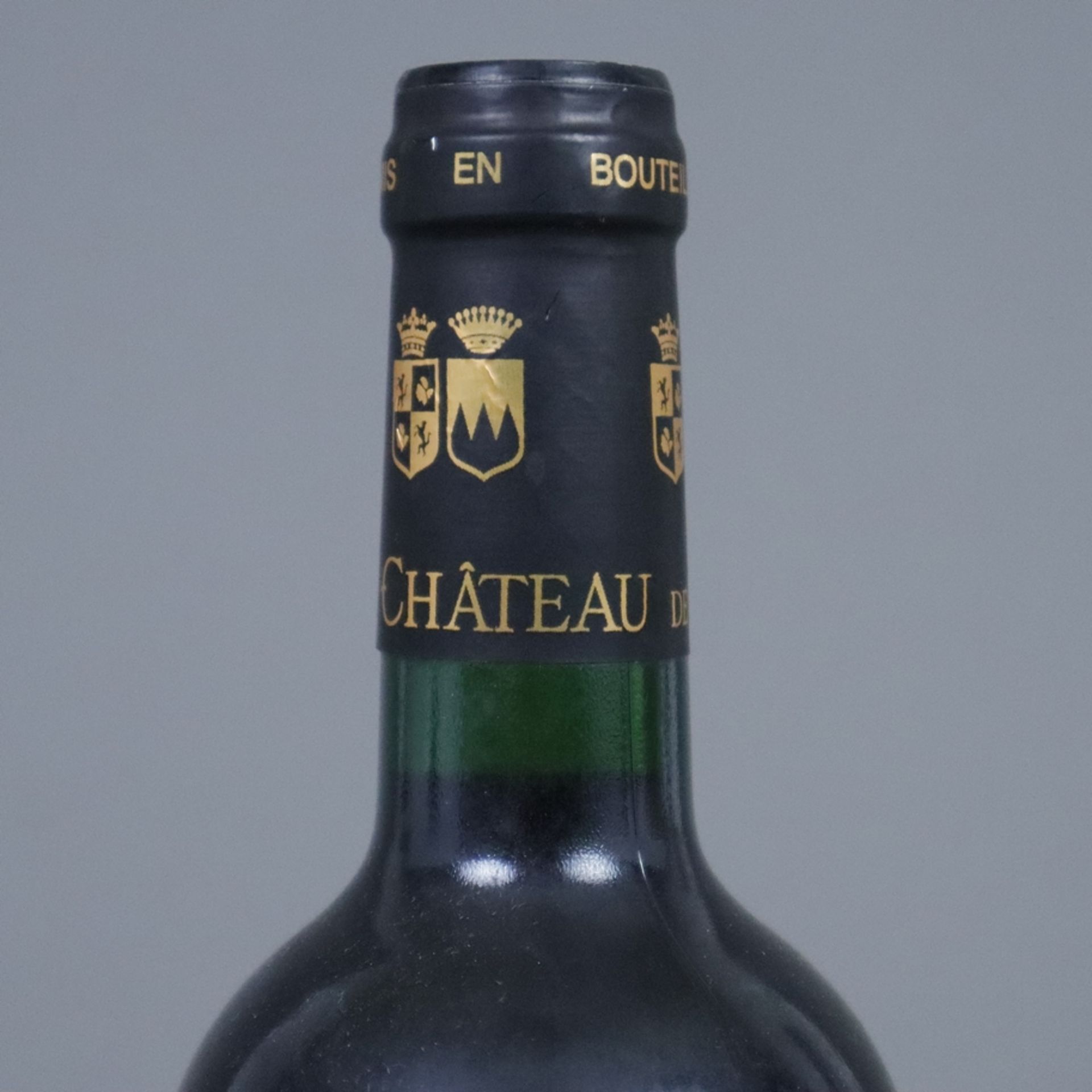 Weinkonvolut - 3 Flaschen, 1 x Château Lamartre Saint-Emilion Grand Cru, 1 x 1977 Château Haut-Loga - Image 7 of 10