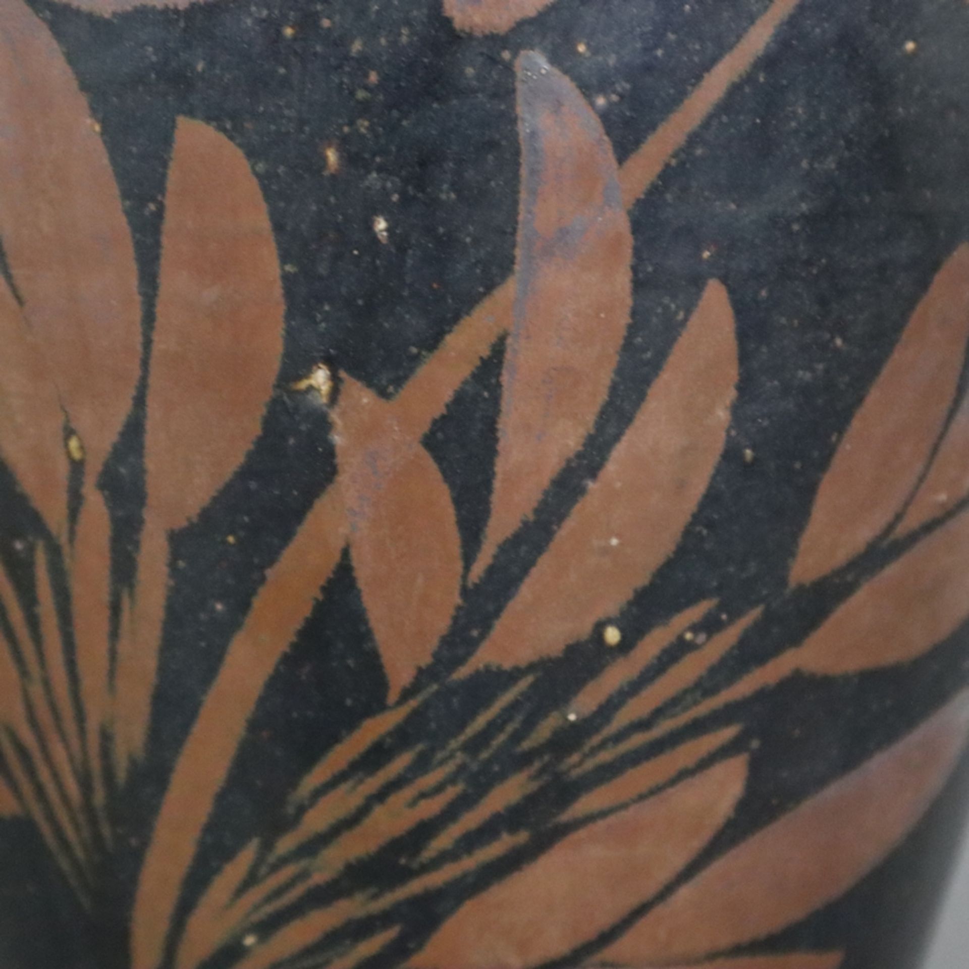 Vase 'Meiping' im Stil der 'Cizhou'-Ware - China, Steinzeug, länglicher schmaler Meiping-Typus, gan - Bild 5 aus 9