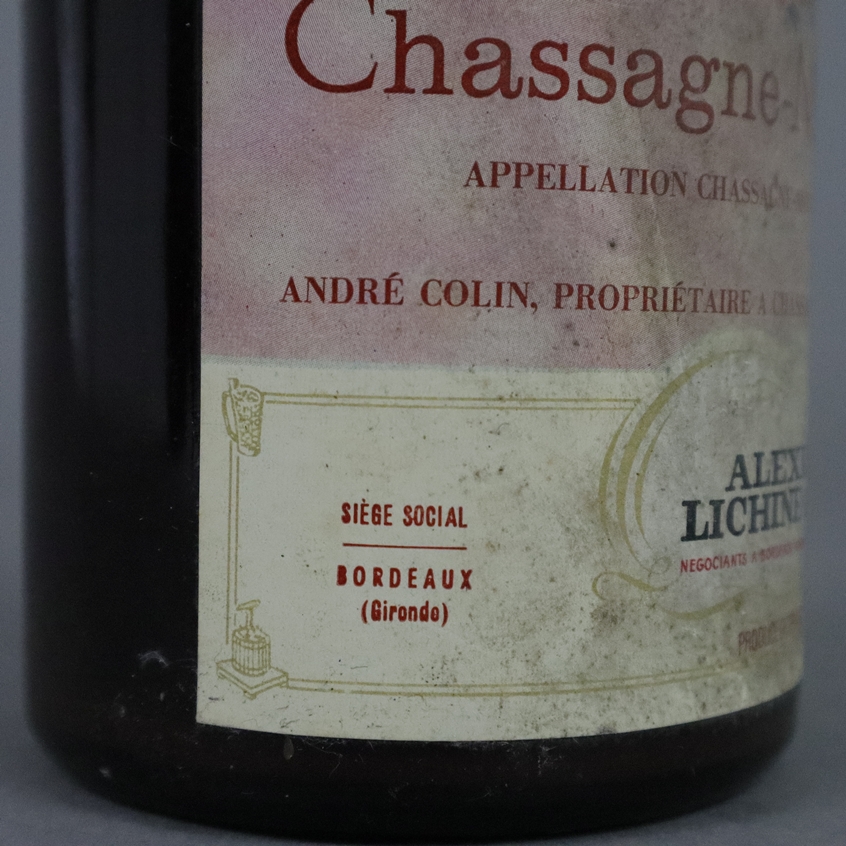 Weinkonvolut - 2 Flaschen 1969 Alexis Lichine Chassagne-Montrachet Côte de Beaune, France, 750 ml, - Image 5 of 6