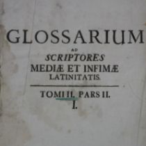 Du Cange, Charles du Fresne - Glossarium ad scriptores Mediae et Infimae Latinitatis,TOMI II. PARS