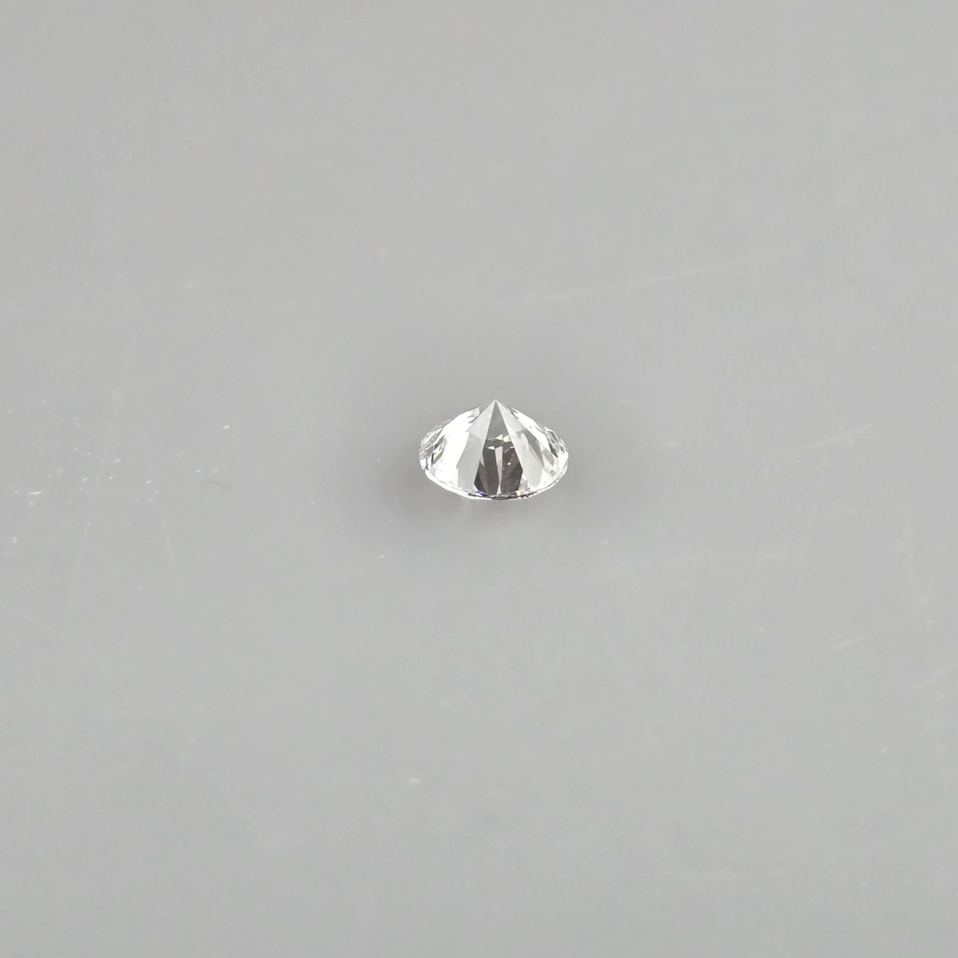 Loser Diamant von 2,00 ct. mit Lasersignatur - Labor-Brillant von exzellenter Qualität, Gewicht 2,0 - Bild 5 aus 8